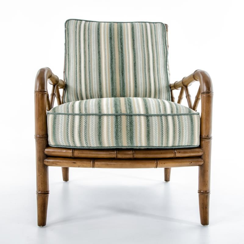 Tommy Bahama Home Ivory Key 157611 Heydon Chair with Bamboo Style